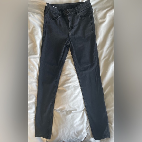 Women’s American Eagle NE(X)T Level High Wasted Jegging, Size 8 Regular, Black - Picture 2 of 6